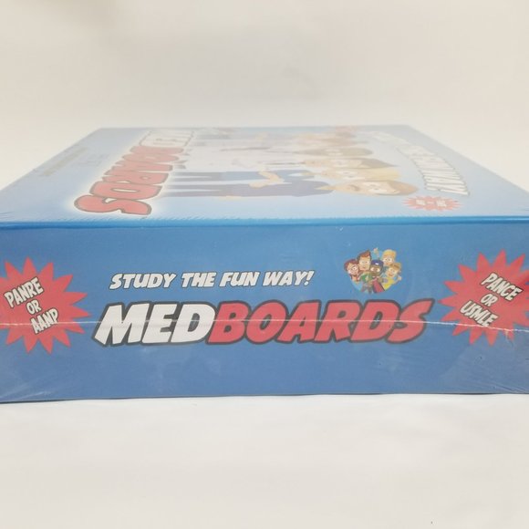 Medical Boards Exam Game MedBoards Board Game A New Way To Study NEW/SEALED - Picture 5 of 5